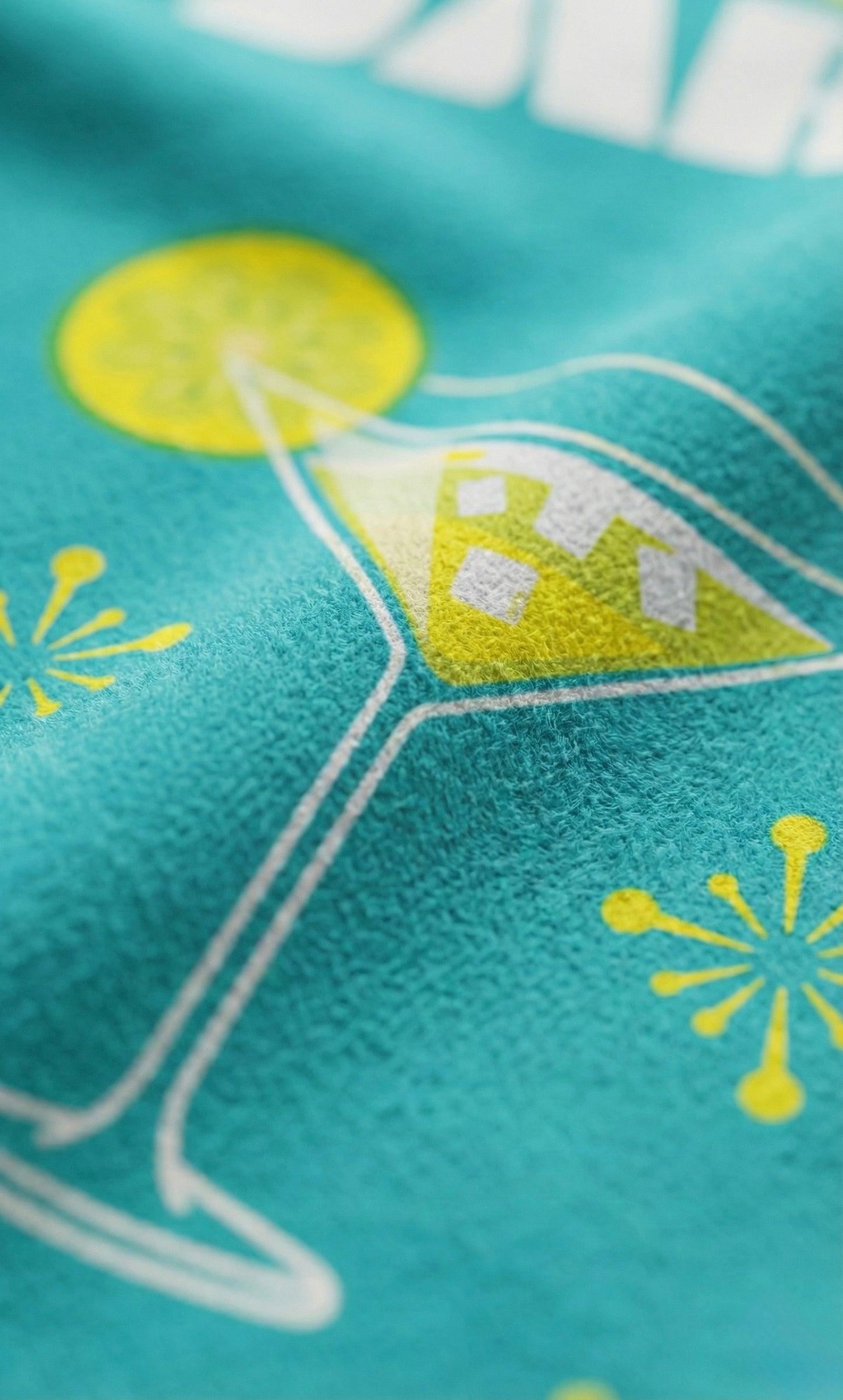 Toalla Microsuede Save Water, Drink Margs