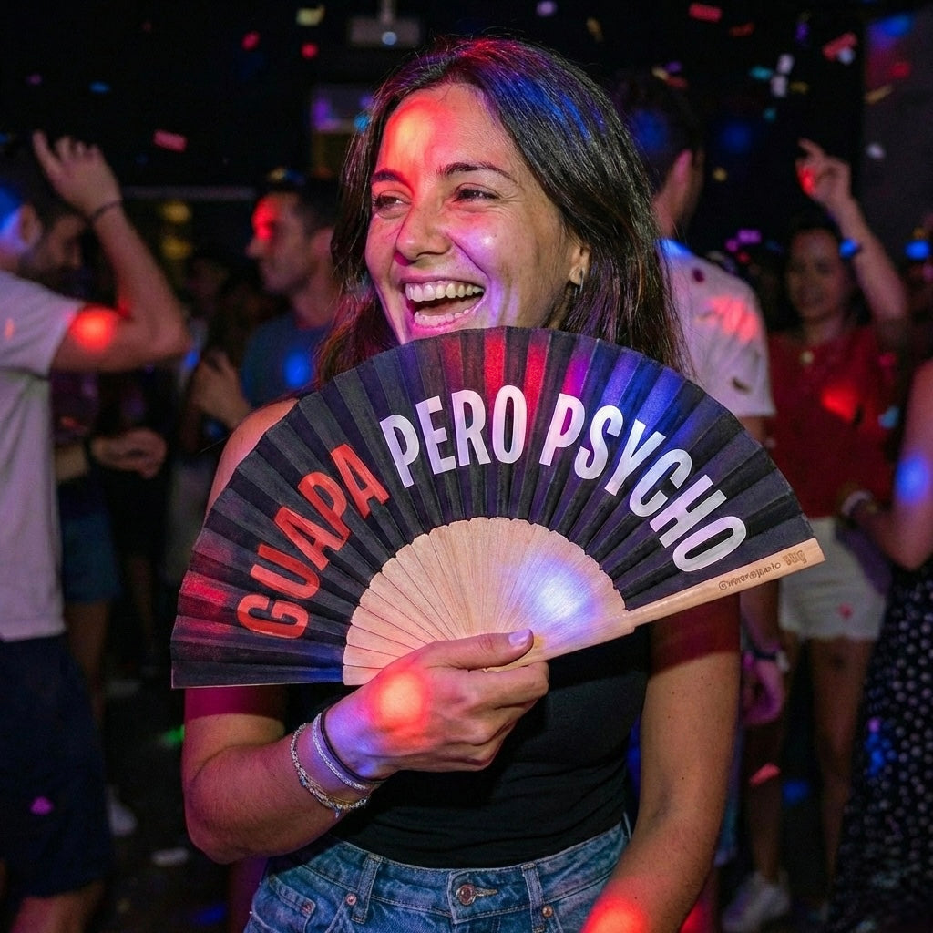 Abanico Guapa pero Psycho