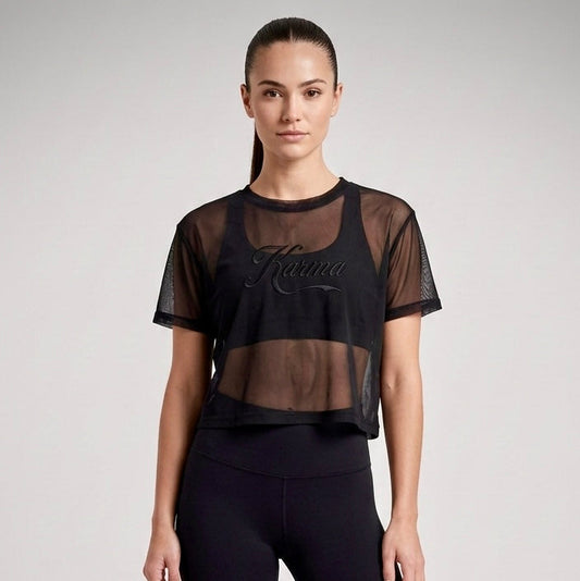 Karma Mesh Tee