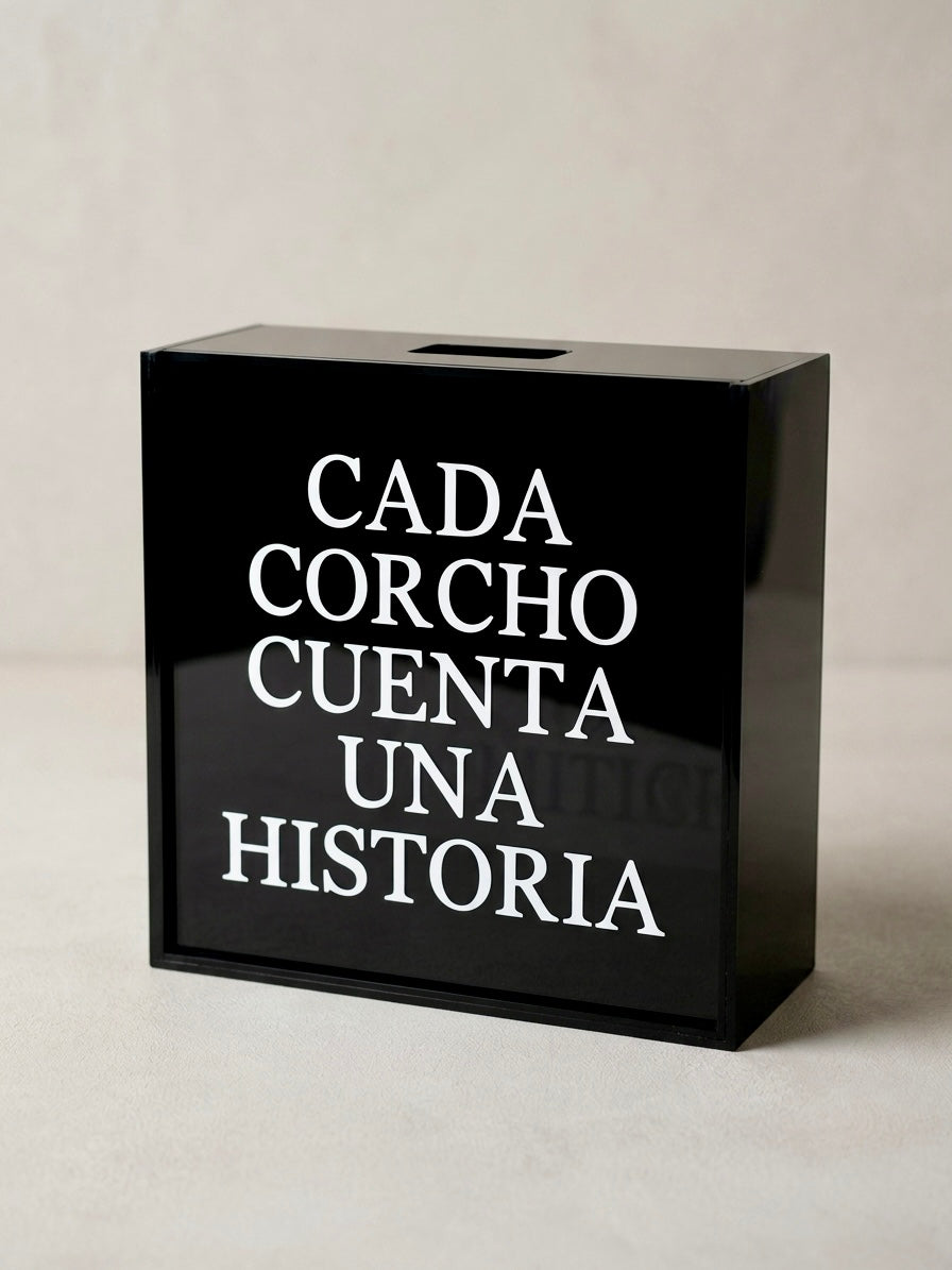 Caja para coleccionar corchos 20x20