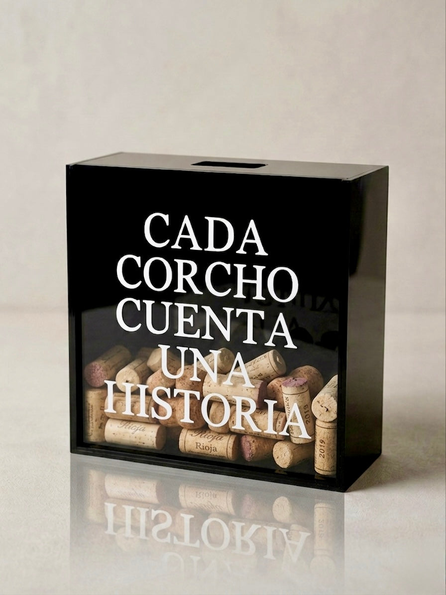 Caja para coleccionar corchos 20x20