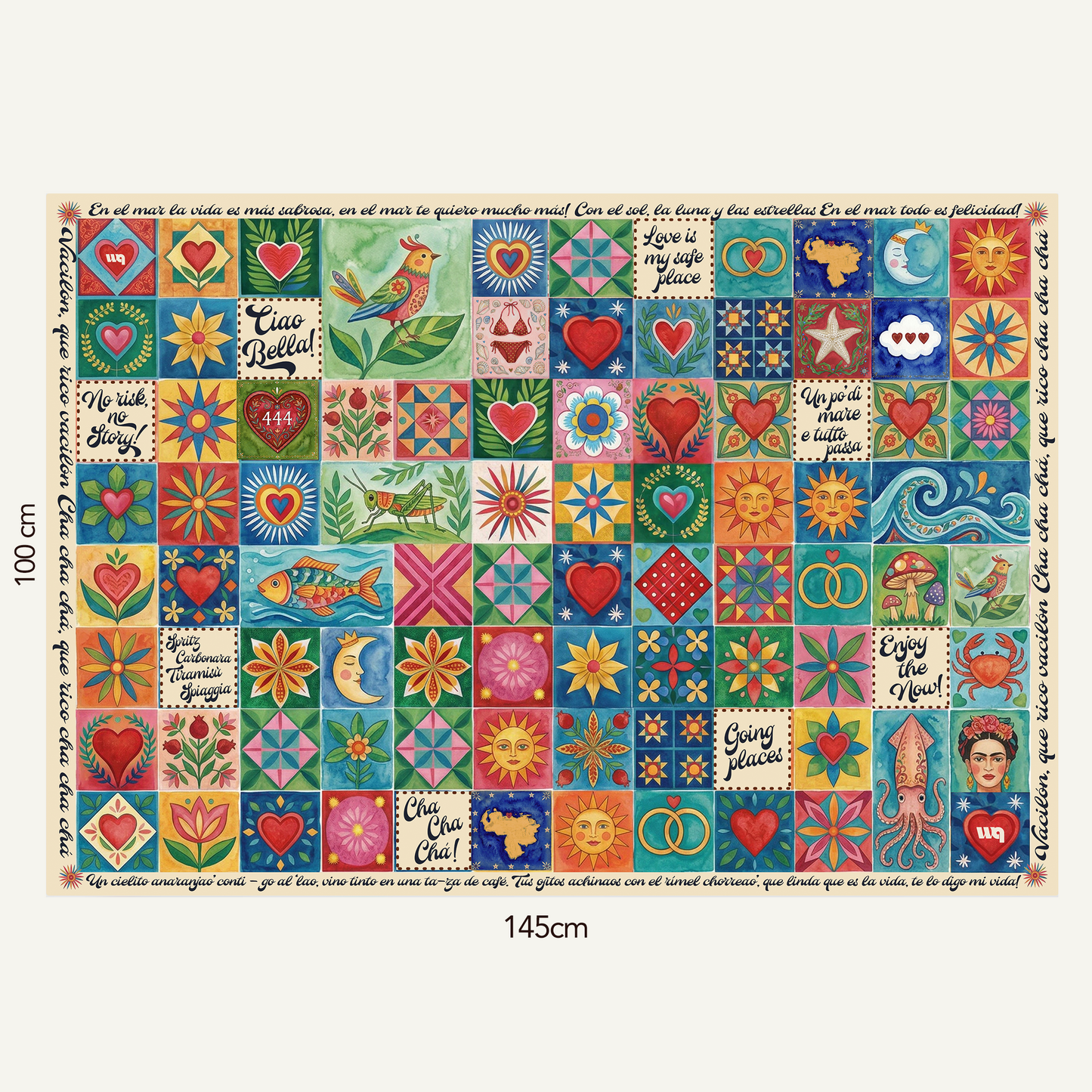 Pareo Folk Mosaic