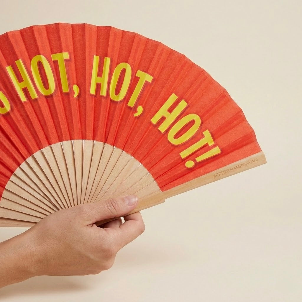 Abanico Feeling Hot Hot Hot!